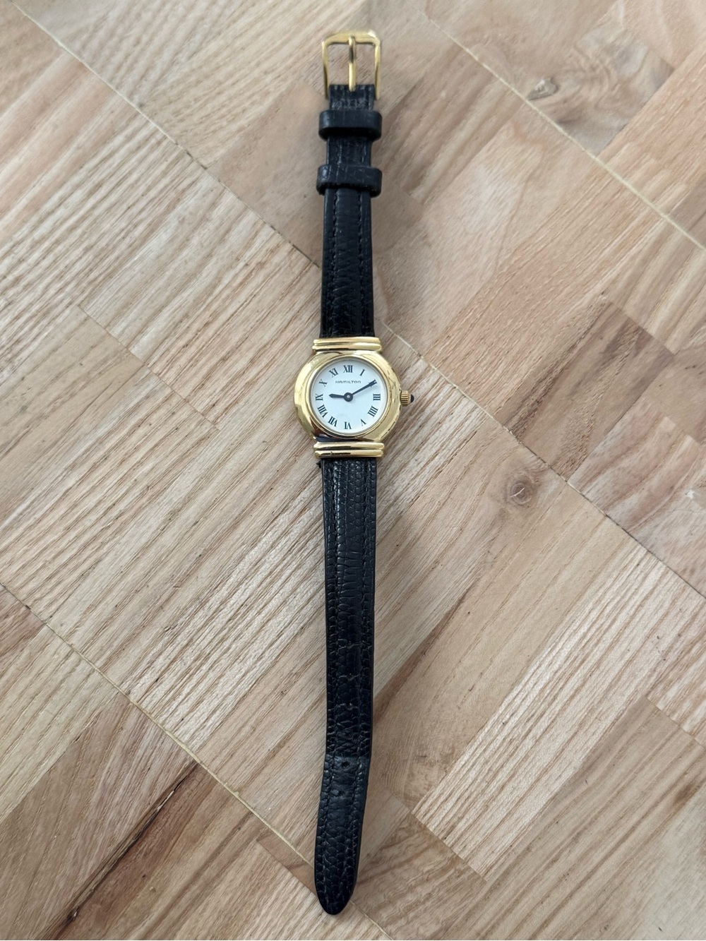 Hamilton Registered Edition Vintage Rare Ladies Watch White Dial Hold Case - Picture 5 of 13